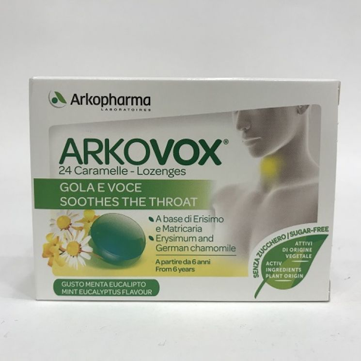 Arkovox Menta Eucalipto 24 Caramelle